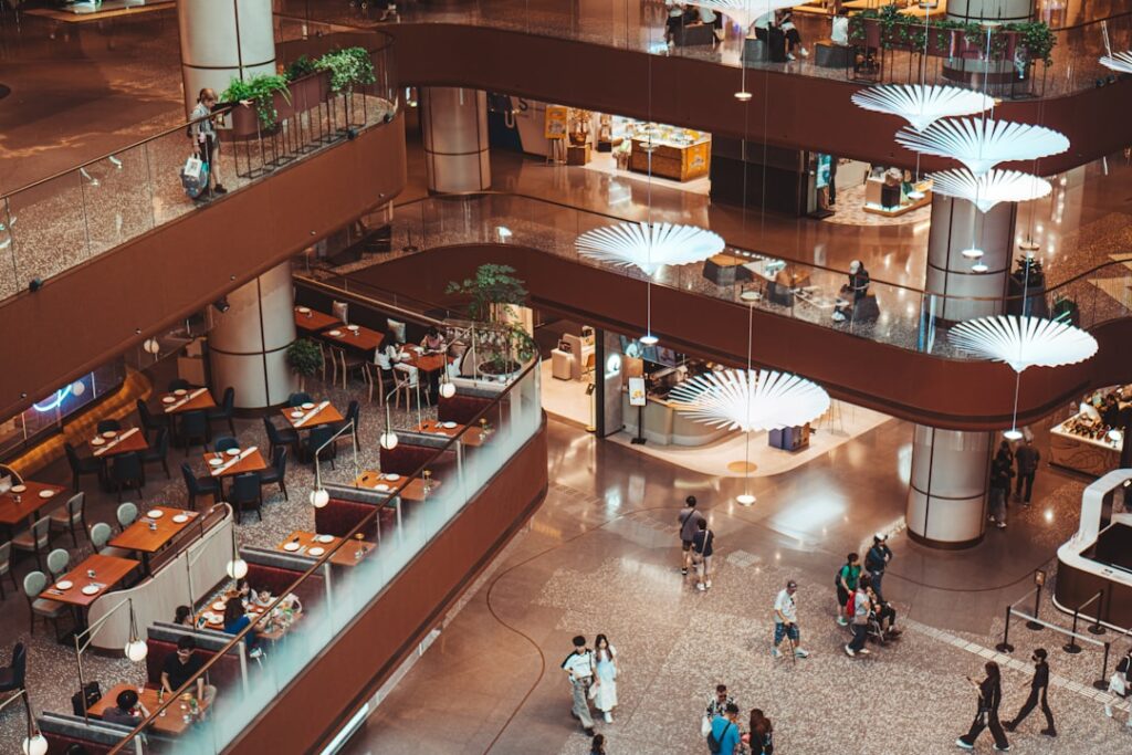 Przebudowa strefy food court Galeria Jurajska